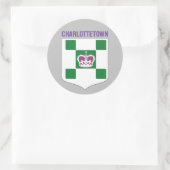 シャーロットタウンコート・オブ・アームズ – PEI ラウンドシール (バッグ)