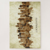 シャーロットノースカロライナシティスケープ ジグソーパズル (縦)