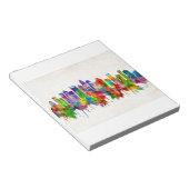 シャーロットノースカロライナスカイライン ノートパッド (アングル)