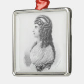 シャーロットフォンステイン、生まれるフォンSchardt、遅く メタルオーナメント (左)