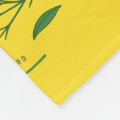 シャーロットブロンテジェーンフローラライフブック引用文 フリースブランケット (角)