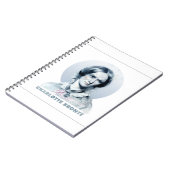 シャーロットブロンテリッチモ絵画ンドポートレート ノートブック (左側)