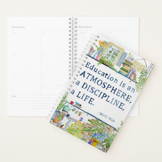 シャーロットメイソン引用文プランナー プランナー手帳 (ディスプレー)