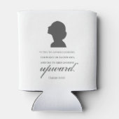 シャーロット保ブロンテ – 上向き – 白 缶クーラー (裏面)