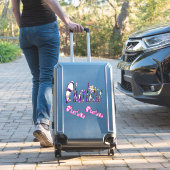 シャーロット名ロゴ、 シール (スーツケースインサイチュ)