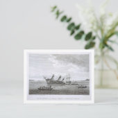 シャーロット女王の岩の発見 ポストカード (スタンド正面)