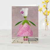 シャーロット女王 カード (黄色い花)