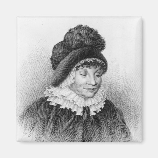 シャーロット女王， c.1818 マグネット (正面)