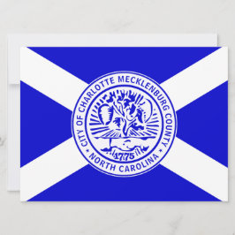 シャーロット市旗(ノースカロライナ州) カード