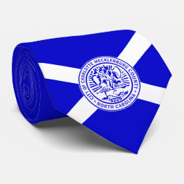シャーロット市旗(ノースカロライナ州) ネクタイ