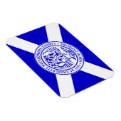 シャーロット市旗（ノースカロライナ州） マグネット (右側)