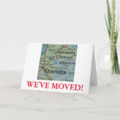 シャーロット引っ越しましたアドレスの発表 案内状 (正面)