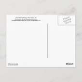 シャーロット灯台はがき ポストカード (裏面)