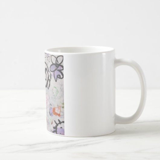 シャーロット著友人及びジョン コーヒーマグカップ (右)