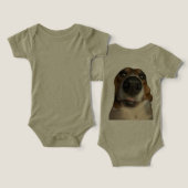 シャーロット赤ちゃんTシャツ (デザイン正面&裏面)