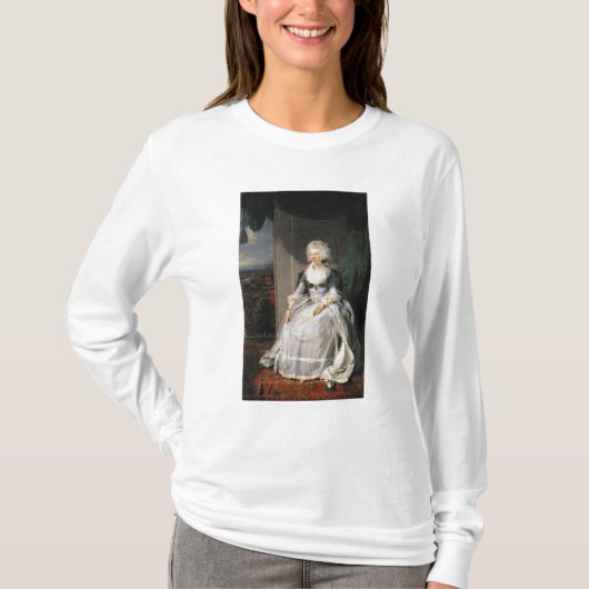 シャーロット1789-90年のジョージ三世の妻女王 Tシャツ (正面)