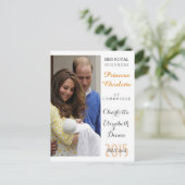 シャーロット・エリザベス・ダイアナ – イギリス・ウィル・ケイト ポストカード (スタンド正面)