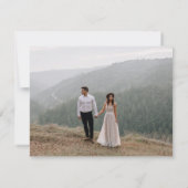 シャーロット | キュレート色 | 結婚感謝 サンキューカード (裏面)