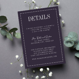 シャーロット | キュレート色 | 詳細 エンクロージャーカード