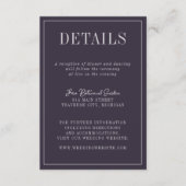 シャーロット | キュレート色 | 詳細 エンクロージャーカード (正面)