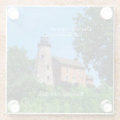 シャーロット – ジェネゼライトハウスガラスコースター ガラスコースター (裏面)