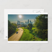 シャーロット・スカイライン・ノースカロライナ ポストカード (正面/裏面)