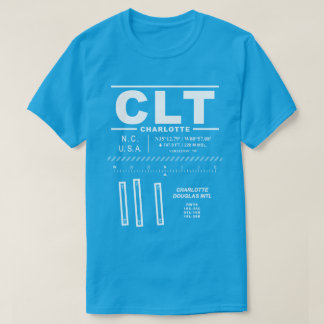 シャーロット・ダグラス国際空港 CLT Tシャツ