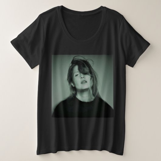 シャーロット・デ・ウィット プラスサイズTシャツ (デザイン正面)