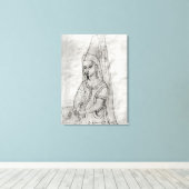 シャーロット・デ・サヴォワ キャンバスプリント (インサイチュ (ウッドフロア))