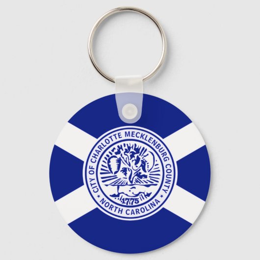 シャーロット（ノースカロライナ州） キーホルダー (正面)