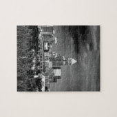 シャーロット・ノースカロライナ建築スカイラインブイル ジグソーパズル (横)