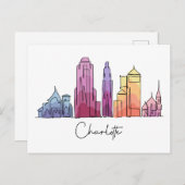 シャーロット・ノースカロライナ ポストカード (正面/裏面)
