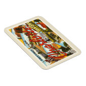 シャーロット・ノースカロライナNC旧ヴィンテージポストカード – マグネット (右側)