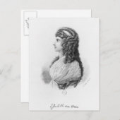 シャーロット・フォン・スタイ生まれン、フォン・シャールト、後半 ポストカード (正面/裏面)