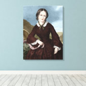 シャーロット・ブロンテ キャンバスプリント (インサイチュ (ウッドフロア))