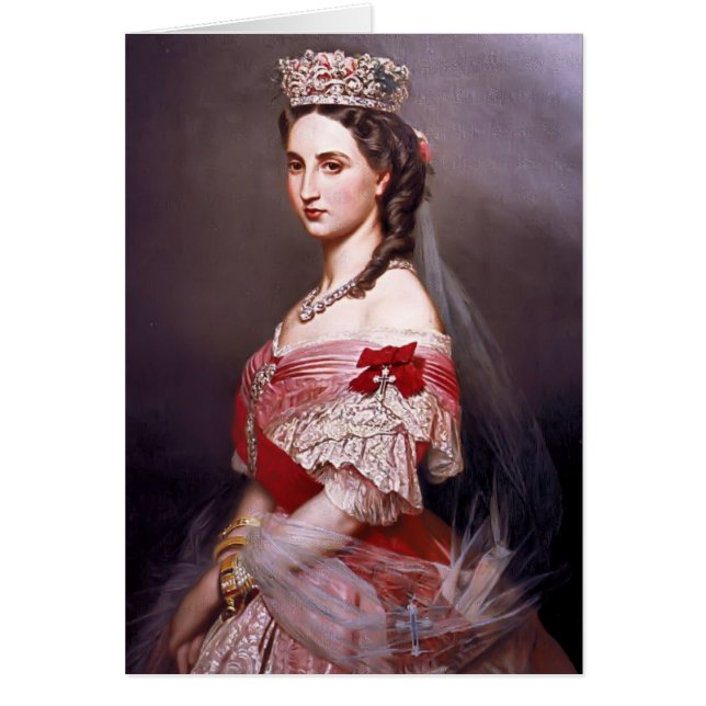 シャーロット、ベルギーのフランツWinterhalter-のポートレート (正面)