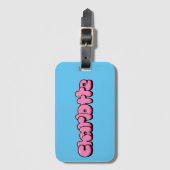 シャーロット ラゲッジタグ (正面縦)