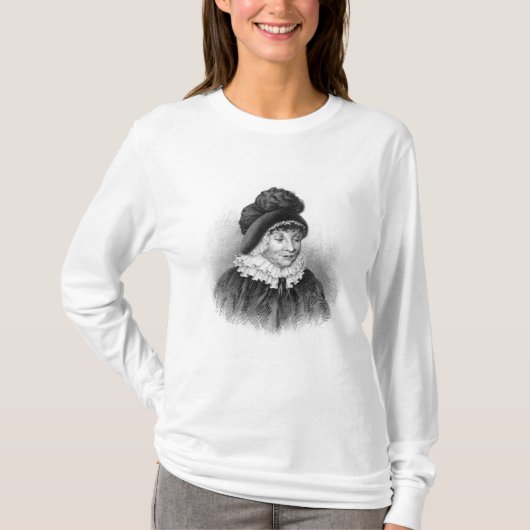 シャーロット、c.1818女王 tシャツ (正面)