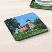 シャーロット – Gensee Light house 6プラスチックのコースター コースター (左側)