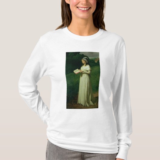 シャーロットCordayのポートレート Tシャツ (正面)
