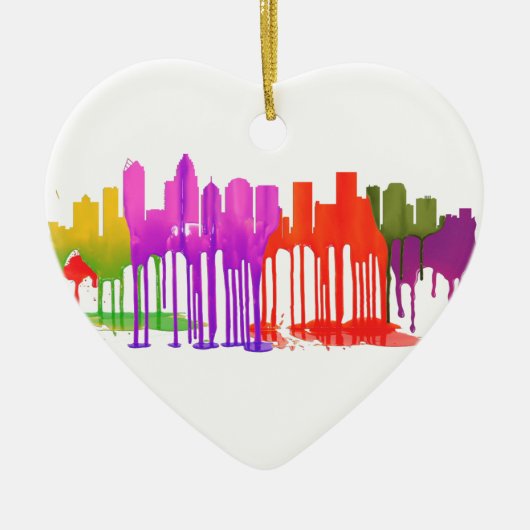 シャーロットNCの水溜- セラミックオーナメント (正面)