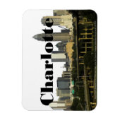シャーロットNCスカイラインとシャーロットが空 マグネット (縦)
