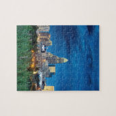 シャーロットncスカイライン ジグソーパズル (横)