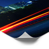 シャーロットNCスカイライン ポスター (角)