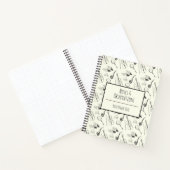 シャーロッパーソナライズされたクホームズ手描きヴィンテージ ノートブック (内部)