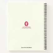 シャーロッパーソナライズされたクホームズ手描きヴィンテージ ノートブック (裏面)