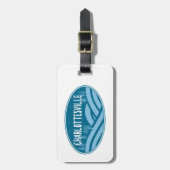シャーロテビルバージニアアウトドア ラゲッジタグ (正面縦)