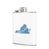 シャーロテビルバージニアウッドプラーク フラスク (左)