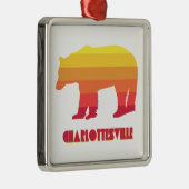 シャーロテヴィルバージニアレインボーベア メタルオーナメント (右)