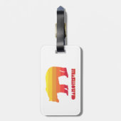 シャーロテヴィルバージニアレインボーベア ラゲッジタグ (裏面縦)